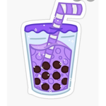 Purple boba