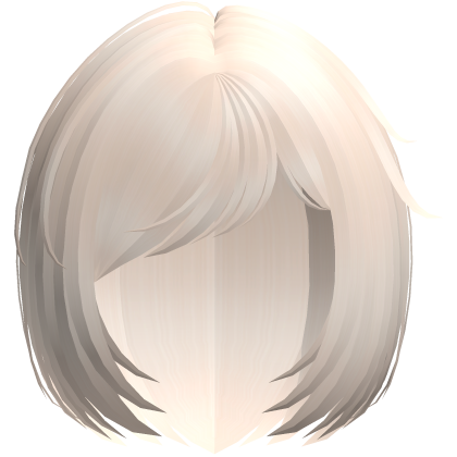 ♱ cute gothic short messy bob in pastel blonde