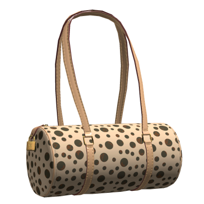 Olive Polka Dot Designer Bag