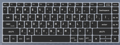 Keyboard UI preview 1