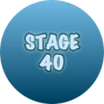 Reach Stage 40! Roblox badge thumbnail