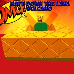 Raft Down The Lava Volcano