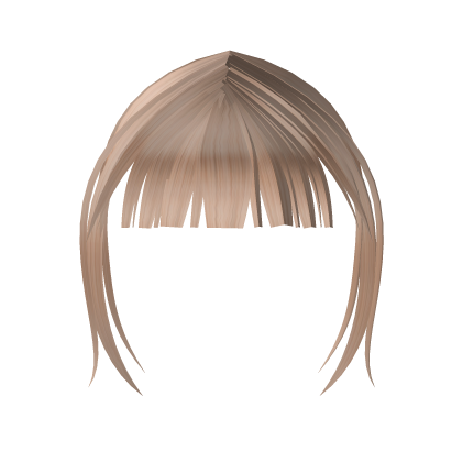 straight cutesy dollie bangs in blonde ♡ Roblox item