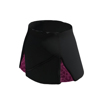 [ Night Rain X] CYBER-ALIEN STYLE black/pink skirt thumbnail