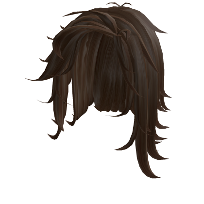brown layered hair