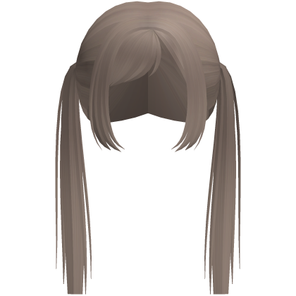 ʚ♡ɞ long pretty light brown pigtails