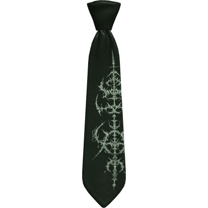 Green Cybersigilism Tie 1.0