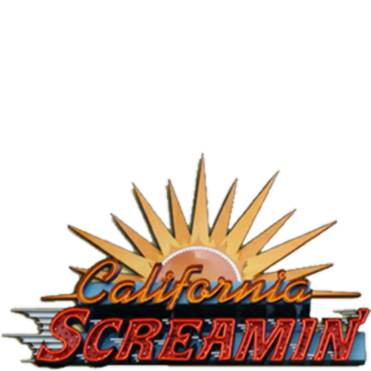 California Screamin' Logo - Transparent Roblox decal