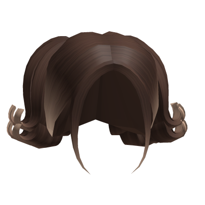 Cute Curly Pigtails Aesthetic Hair Brown to Blonde Roblox item