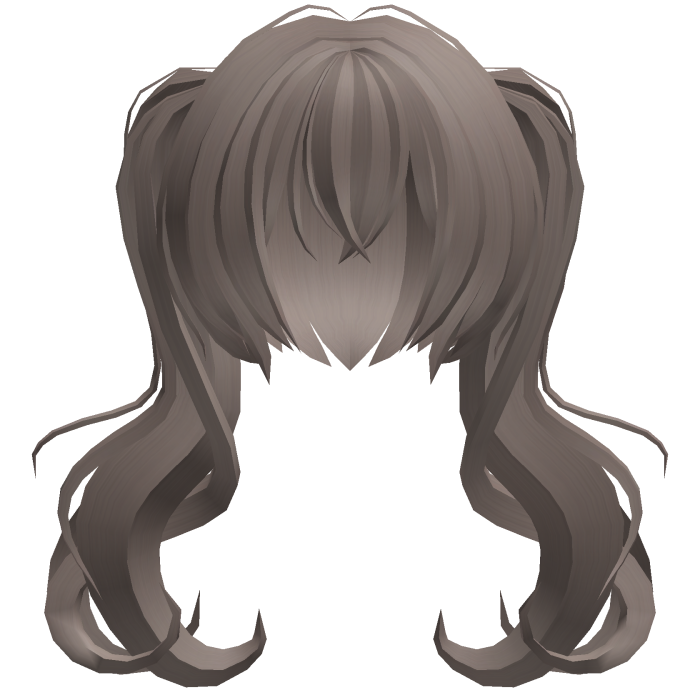 ash moe messy long hikikomori pigtails