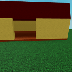 a completely normal house