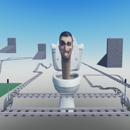 Cart Ride Around Skibidi Toilet!!