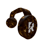 Brown Sparkling Thunderstruck Headphones