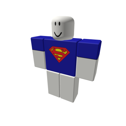 Superman t shirt roblox on sale