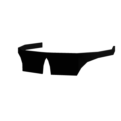Black Spooky Transparent Shades | Roblox Item - Rolimon's