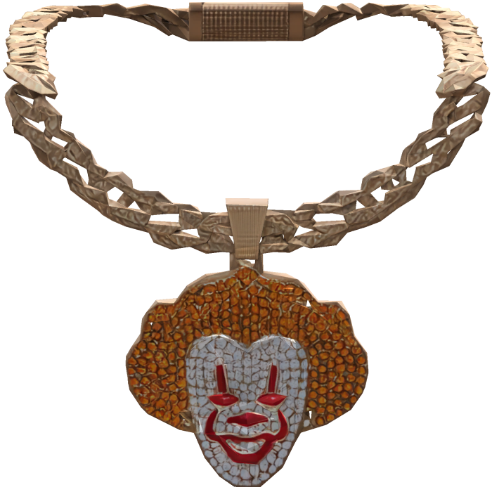 Iced Out Pennywise Halloween Chain 1.0