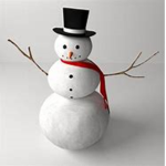 A Snowman Fan group