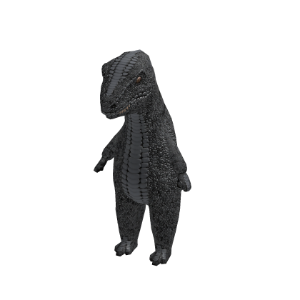🦖 Realistic Grey T-Rex Dinosaur Suit Dino thumbnail