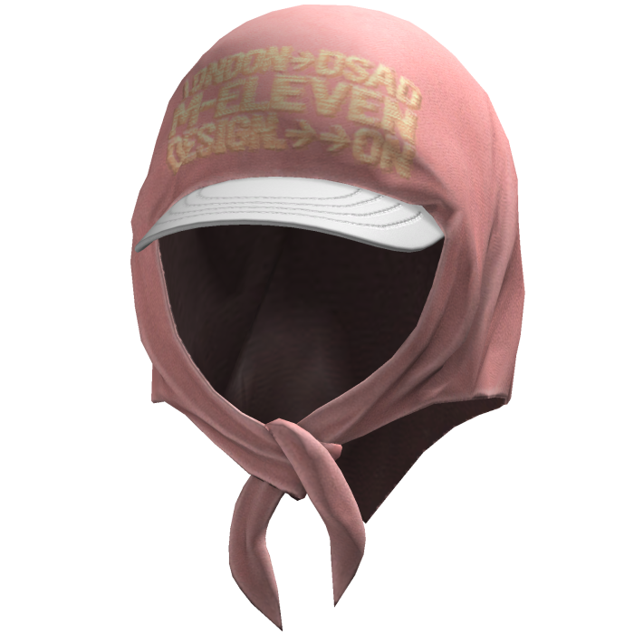 M11! - Y2K Scarf Cap Pink