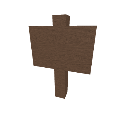 Blank Wooden Sign *BEST ONE*