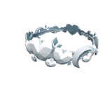 Silver Hearted Tiara