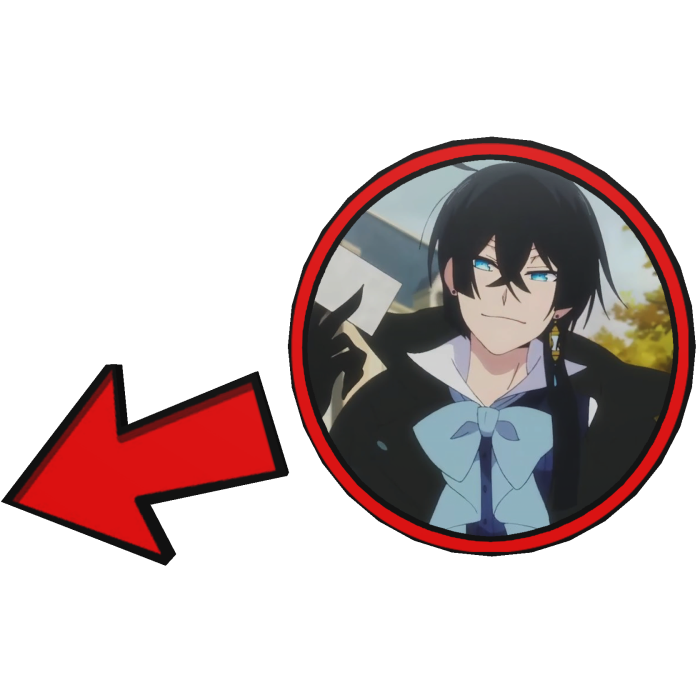 Vanitas Pointing Meme Circle Vanitas no Carte