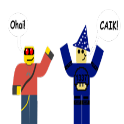 Me and King Cartoon Roblox decal