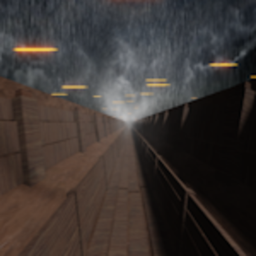 the pause of a lone trench