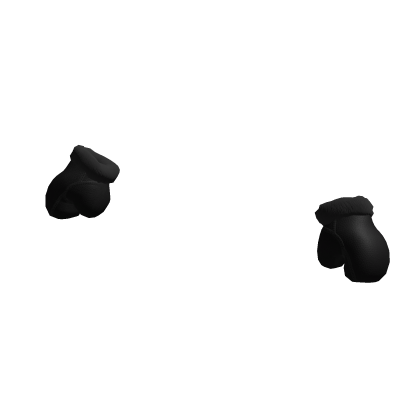 Fur Winter Gloves - Black thumbnail