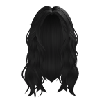  [FREE] Black Fluffy Layered Hair