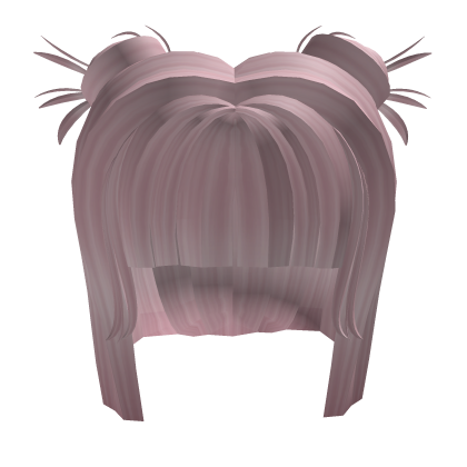 Y2K Trendy Messy Buns w/ Bangs Roblox item