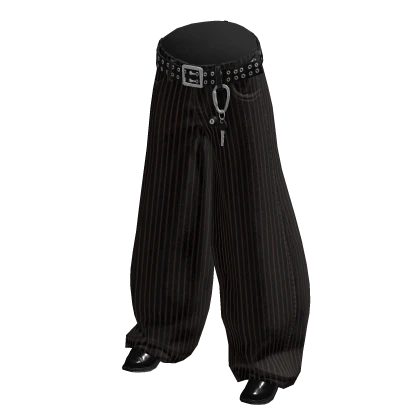 Black & Blue Baggy Archive Vintage Jeans Keychain | Roblox Item