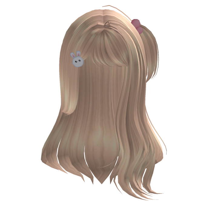 ♡ : Long Bunny Tails Side Bangs Kawaii