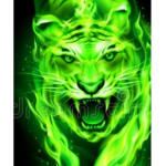 The electric green tiger
