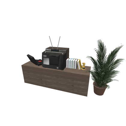 Cabinet with Items