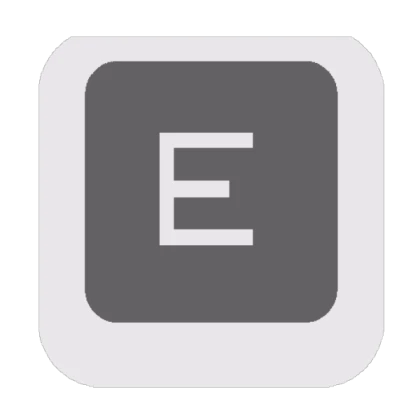Letter E Key