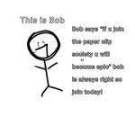 Paper clip soceity