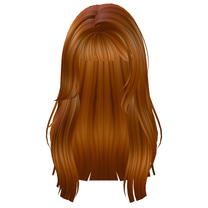 Cute Hime Straight Hair (Ginger) Roblox item