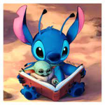 The Stitch & Baby Yoda Association