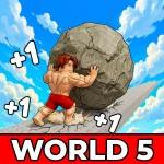 [W5💪] +1 Muscle to Push Boulder Roblox game thumbnail