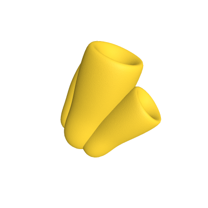 Low Poly Cartoon Coral