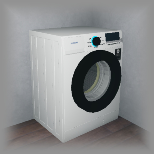 Washing Machine Destruction Village official Roblox game thumbnail