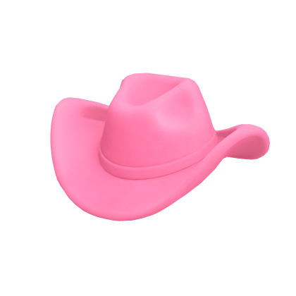 pink cowboy hat