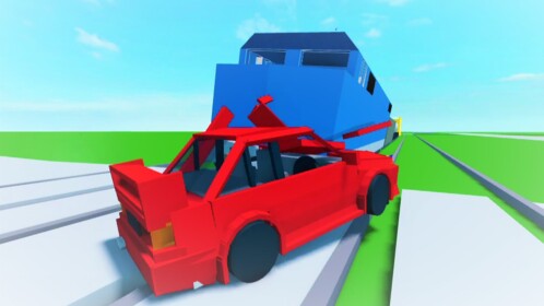 Train Vs Car Smash 