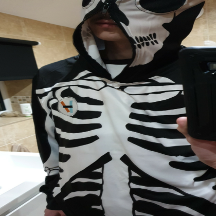 skeleton hoodie dude Roblox decal