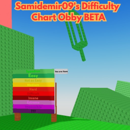Samidemir09's Difficulty Chart Obby BETA