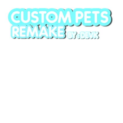 Custom Pet Remake Roblox group icon
