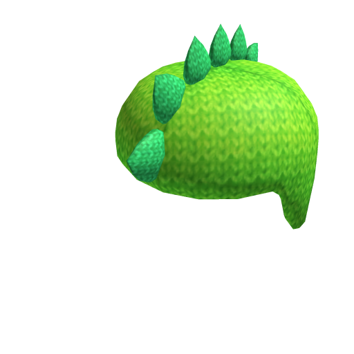 Knitted Beanie Dino
