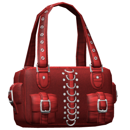 Red Gothic Buckle Shoulder Bag 3.0