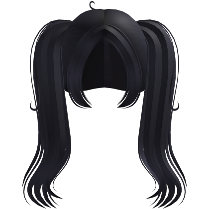 ۶ৎ | swirly scruffy shy dark blue pigtails
